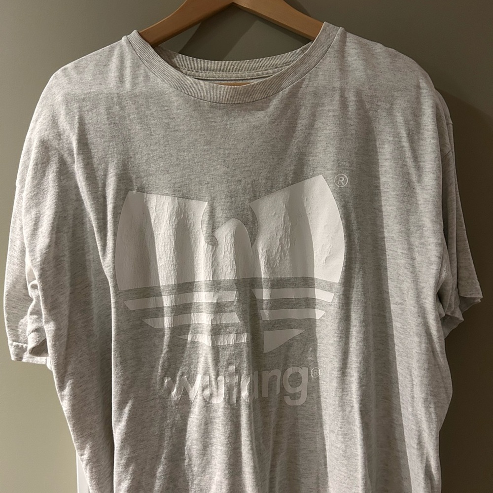 Gray Wutang Clan Mens Short Sleeve Tee